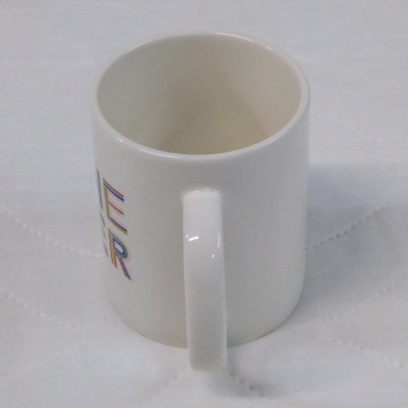 SHE HER Pronouns Friendly Room Essentials Stoneware Coffee Mug Tea Cup  NWT - Picture 2 of 6